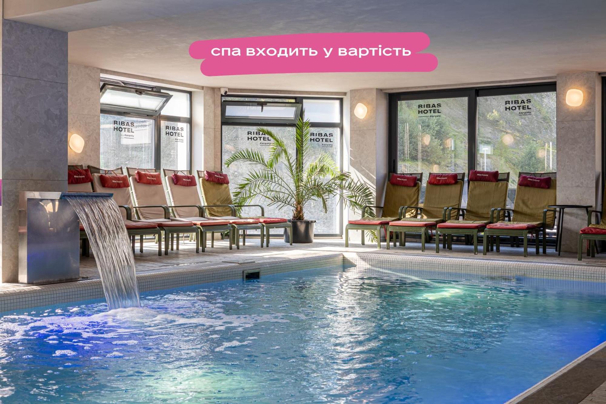 Hotel Ribas Karpaty Bukowel Exterior foto